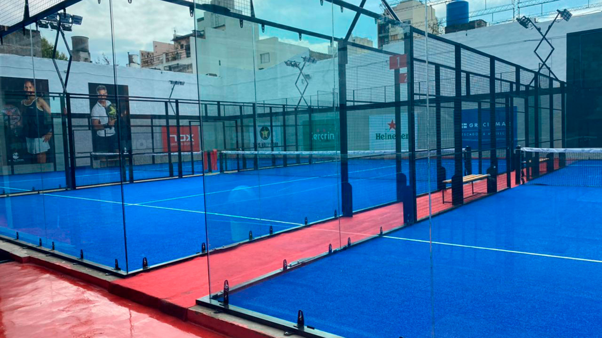 Cancha de pádel de El Molino
